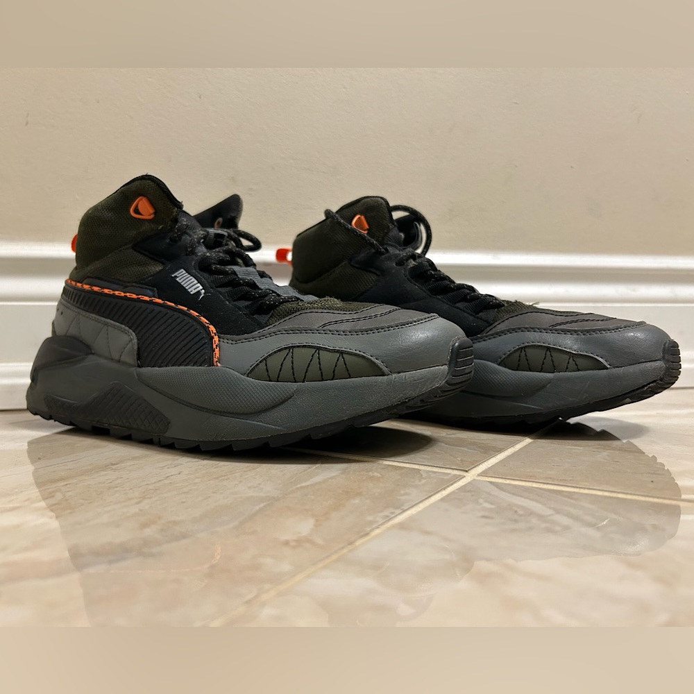 Puma X-Ray 2 Square Mid WTR Forest Night Black size 9 mens